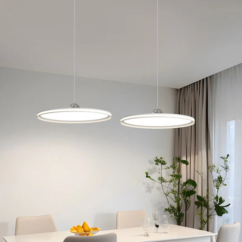 Suspension led nordique soucoupe volante