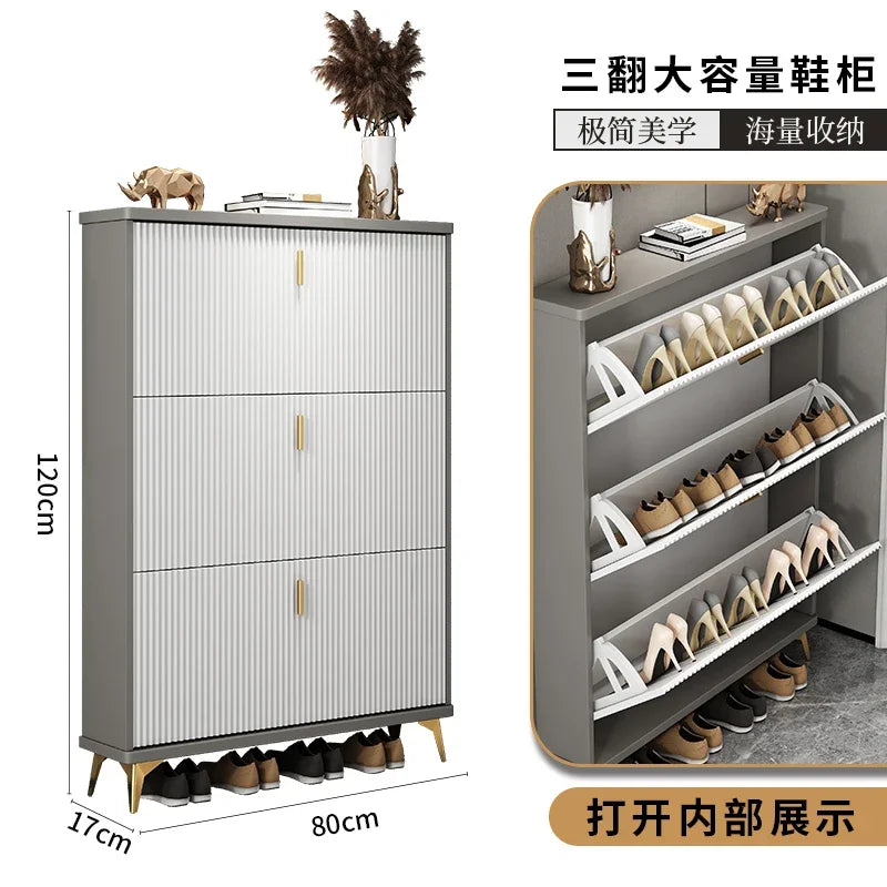 armoire à chaussures moderne multicouches pour un rangement optimal - vue 17 sur 18