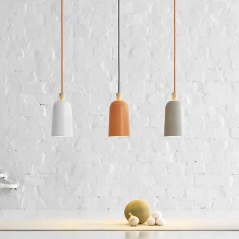 Suspension LED au design nordique Macaron - vue 4 sur 12