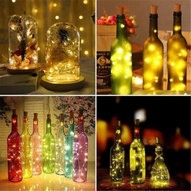 lot de 10 guirlandes lumineuses led pour décoration artisanale et festive - vue 6 sur 9