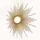 miroir décoratif en métal avec lunettes de soleil pour décoration intérieure