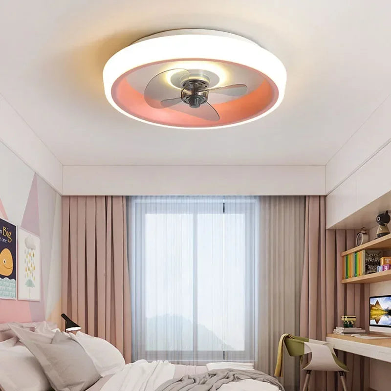 ventilateur silencieux à lames invisibles avec éclairage intégré - vue 5 sur 12