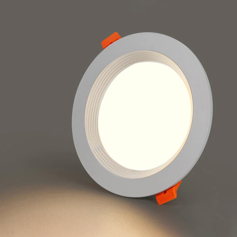 spot led encastré rond pour éclairage intérieur lumineux - vue 7 sur 6