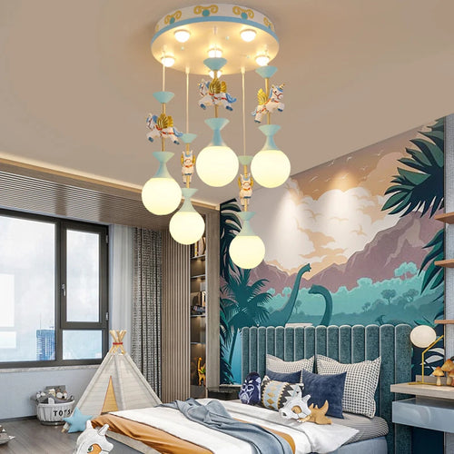 suspension led moderne pour décoration intérieure créative - vue 7 sur 8