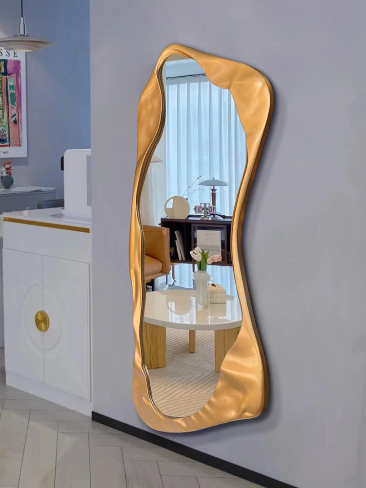 miroir nordique artistique plein format cadre créatif élégant - vue 4 sur 7