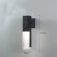Outdoor Double-Headed Wall Lights, Upper and Lower Lighting Spotlights,Simple and Modern LED Household Aisle Corridor Lights
