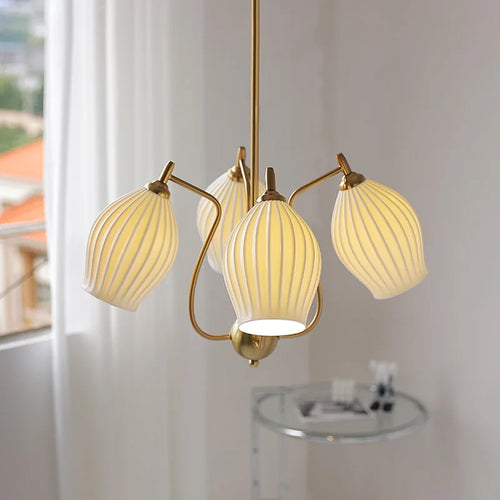 lustre bauhaus français en céramique pour intérieur élégant - vue 3 sur 12