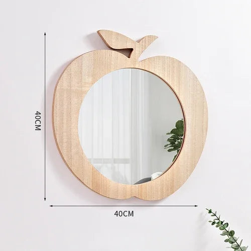 miroirs décoratifs mignons pour enfants en bois à suspendre - vue 9 sur 13