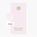serviette de plage personnalisee monogramme rayures style preppy
