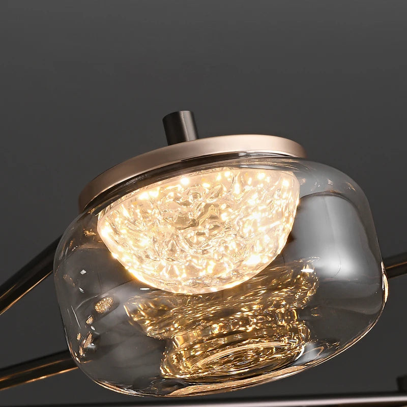 lustre minimaliste italien haut de gamme pour éclairage moderne - vue 6 sur 12