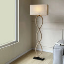 Nordique rétro Wabi Sabi chanvre corde tissu abat-jour lampadaire Led salon décor à la maison chambre canapé coin chevet lampe sur pied