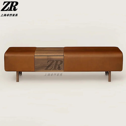 tabouret de luxe italien léger et simple pour banc et canapé - vue 9 sur 9