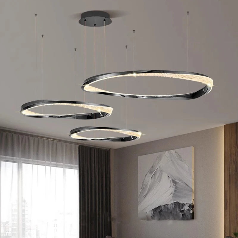 Lustre de décoration nordique pour salle à manger pour éclairage intérieur - vue 4 sur 9