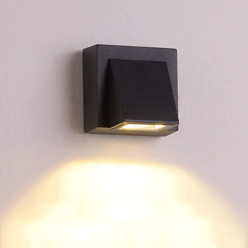 applique murale led moderne étanche pour intérieur extérieur - vue 5 sur 8