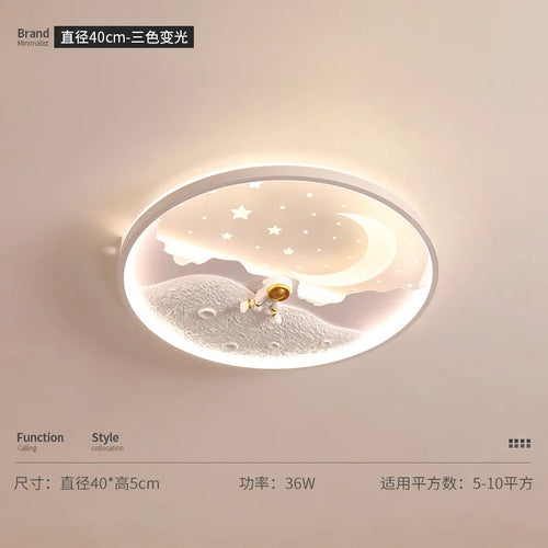 plafonnier lumineux enfant décoratif pour chambre bébé - vue 11 sur 12
