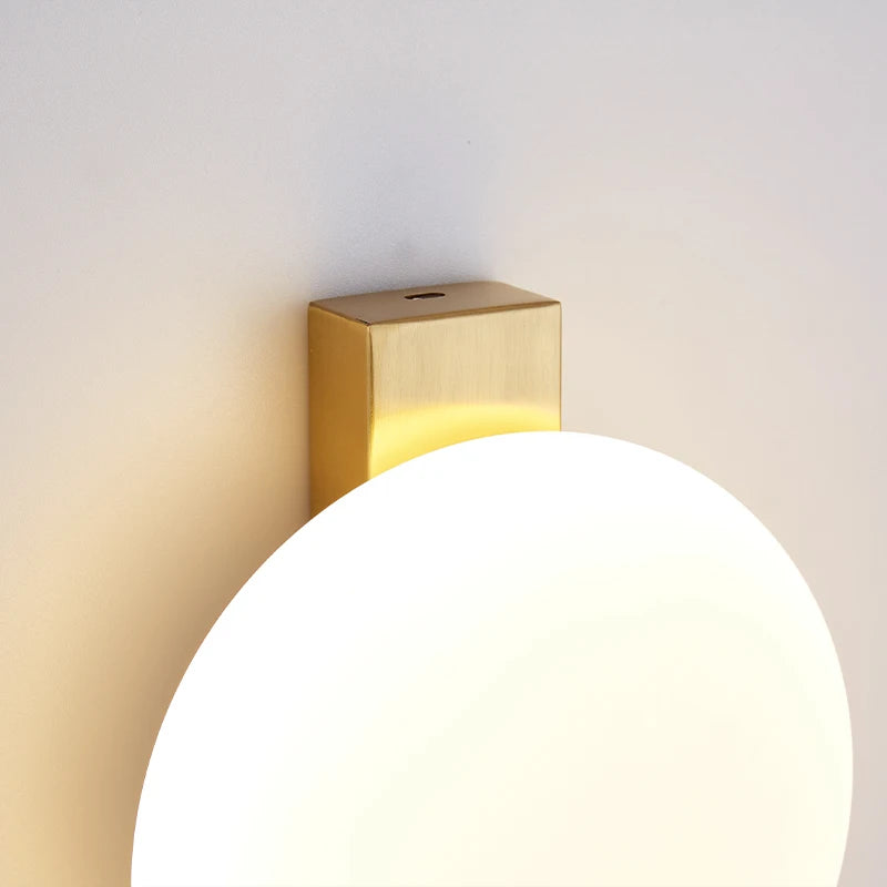 Applique murale boule LED moderne - vue 7 sur 8