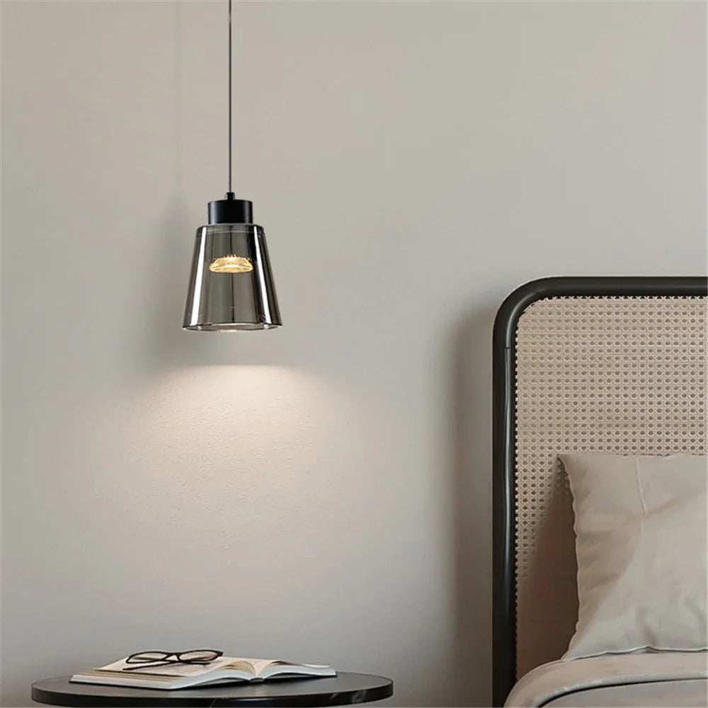 lustre à led tendance en forme de bouteille pour intérieur moderne - vue 5 sur 11