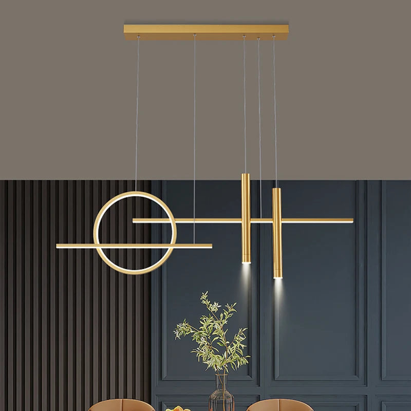 Lustre design éclairage intérieur - vue 6 sur 7
