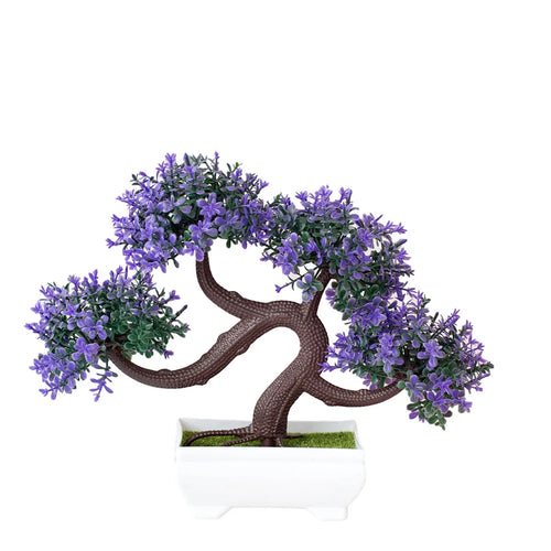 plantes artificielles décoratives bonsaï en pot pour jardin zen - vue 21 sur 25