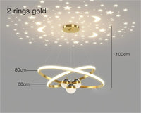 lustre led romantique projecteur de ciel étoilé avec télécommande