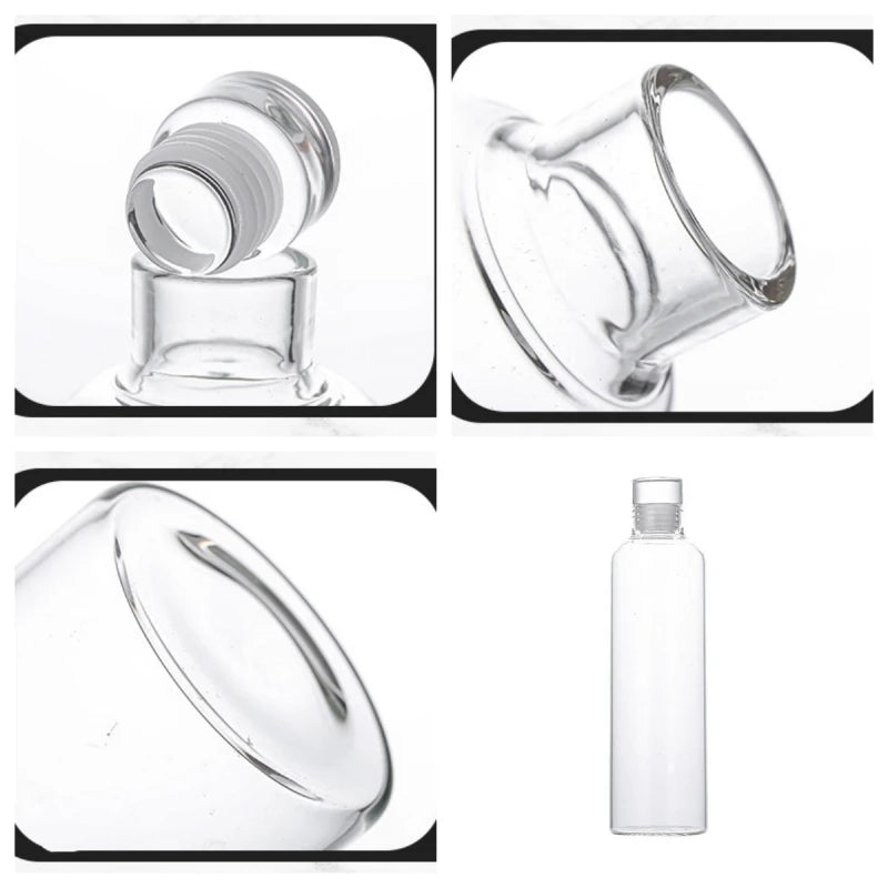 Bouteille eau verre infuseur sport extérieur grande capacité