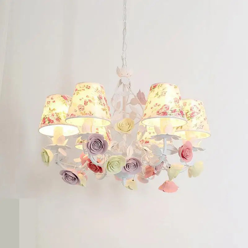 lustre en céramique led style nordique rétro pour un éclairage élégant - vue 2 sur 11