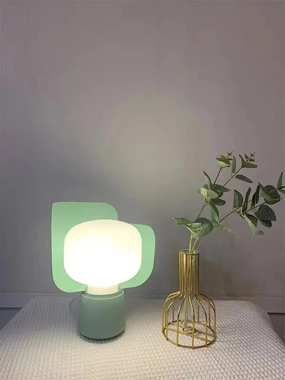 Lampe à poser LED en métal coloré krollet - vue 15 sur 14