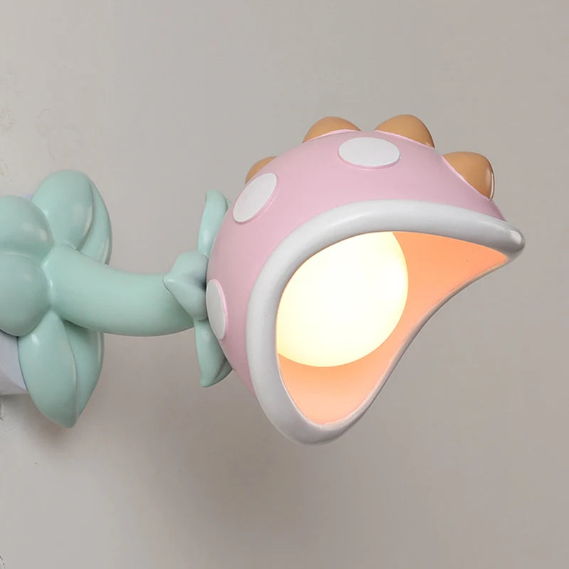 applique murale enfant en résine avec lumière led - vue 5 sur 6
