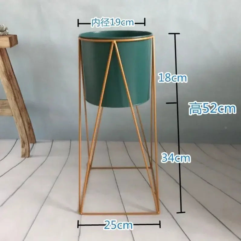 support en fer forgé pour plantes et fleurs d'intérieur élégant - vue 15 sur 18