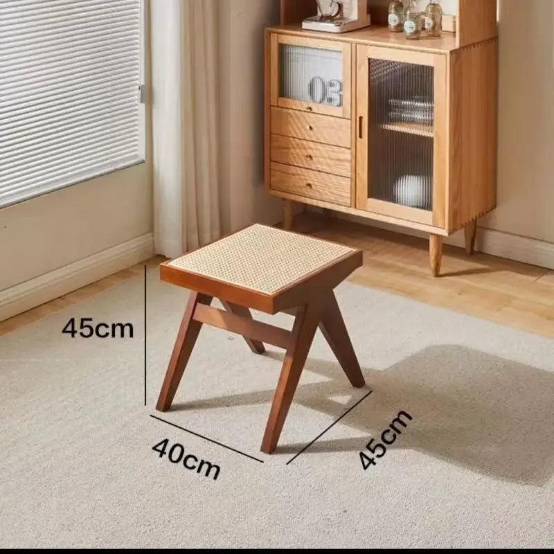 banc en rotin massif pour usage polyvalent et moderne - vue 11 sur 17