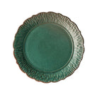 Assiettes plates ceramique relief retro style gastronomique