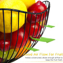 panier à fruits en métal pour rangement nordique et organisation