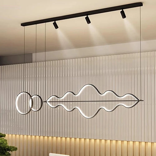 Lustre LED design moderne luminaire décoratif d'intérieur
