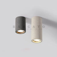 spot en ciment monté en Surface GU10 Led industrielle minimaliste salon couloir cuisine allée