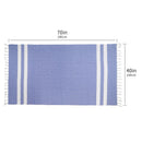 serviette de plage turque coton motif tissé