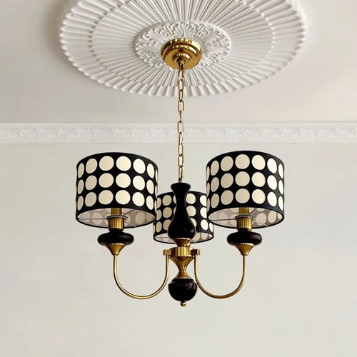 Lustres en cuivre lampe Lustres moderne pour salle à manger salon hôtel lumière intérieure décoration Lustres en fer forgé éclairage
