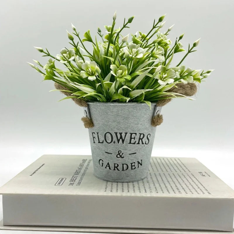 faux bonsaï en pot plante artificielle pour décoration intérieure - vue 2 sur 11