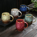 Mug ceramique style japonais retro grande capacite couple