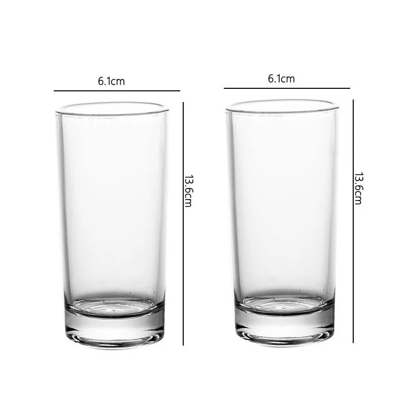 Verres cocktail design épuré plusieurs contenances résistants chaleur