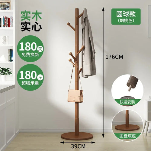 porte-manteau en bois pour chaussures et vêtements d'extérieur - vue 15 sur 15