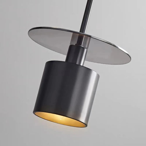 suspension en laiton noir avec cordon réglable pour intérieur - vue 6 sur 6
