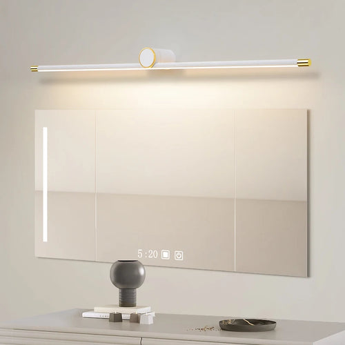 miroir moderne avec lumières led pour maquillage et décoration intérieure
