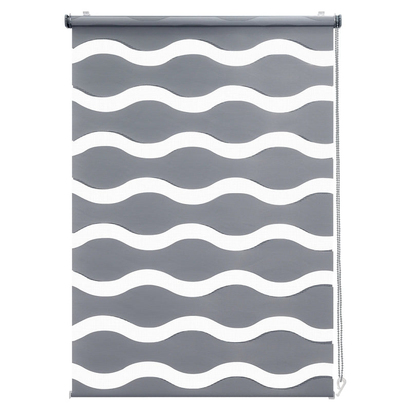 Store enrouleur double occultant sans percage pour fenetre