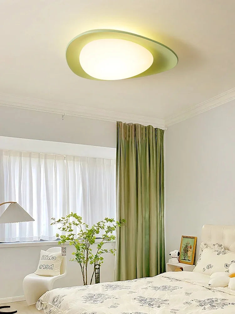 plafonnier nordique créatif en résine pour intérieur enfant et salon - vue 3 sur 15