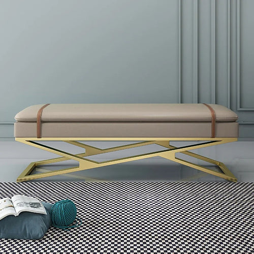 banc nordique design pour décoration et rangement élégant - vue 3 sur 10