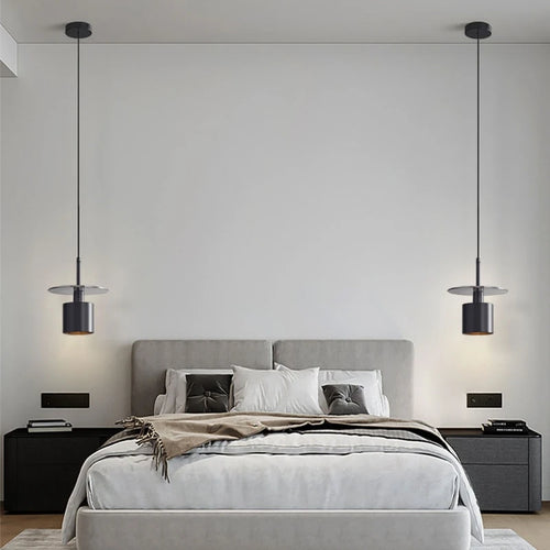 suspension en laiton noir avec cordon réglable pour intérieur - vue 4 sur 6