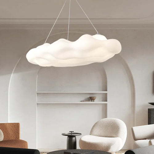 lustre nuage minimaliste moderne éclairage suspendu décoratif pour intérieur