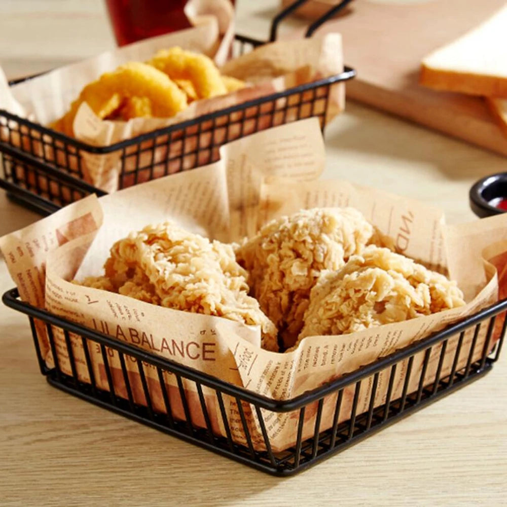 panier à frites en acier inoxydable pour aliments frits - vue 4 sur 14