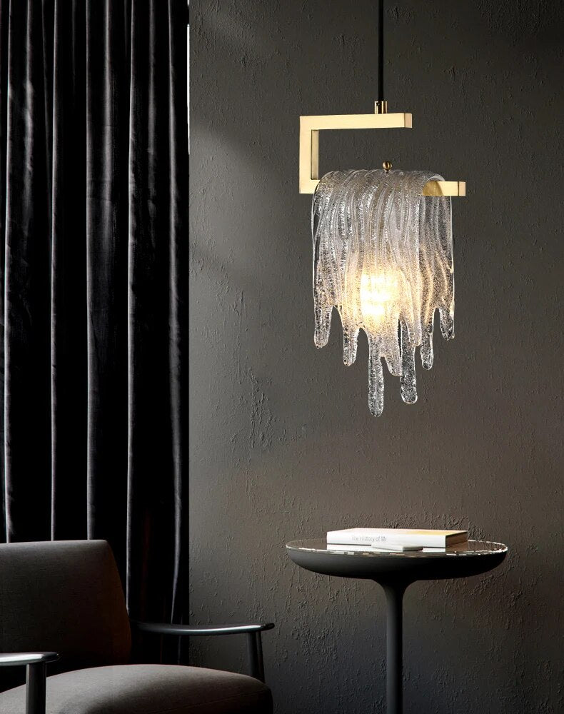 Suspension créative en cuivre pour chambre à coucher