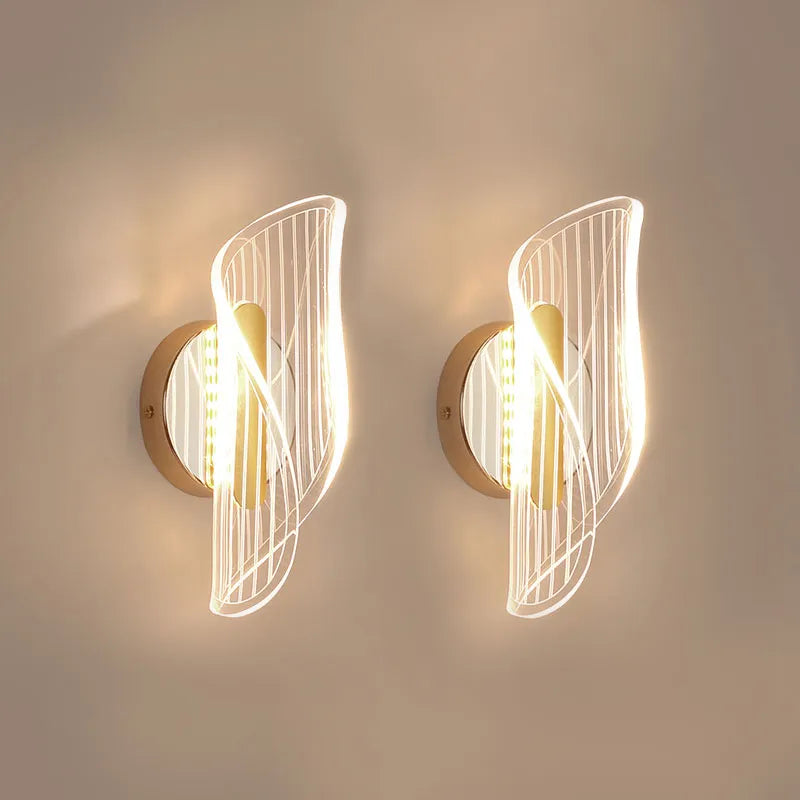 luxe acrylique applique murale led appliques murales